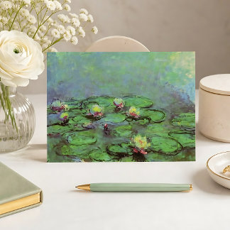 Postal Nenúfares de Monet
