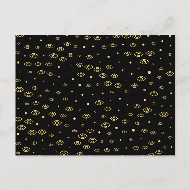 Postal Neolution Gold - Negro huérfano (Anverso)