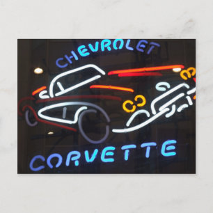 Postal Neon Corvette