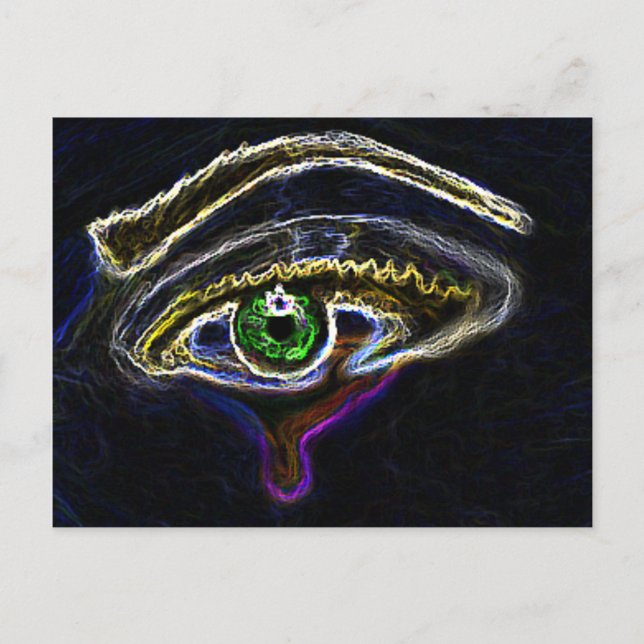 Postal Neon Eye (Anverso)