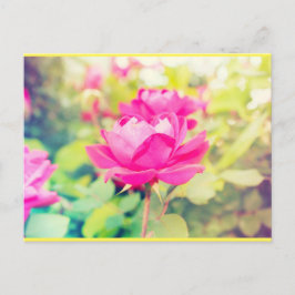 Postal Neon Garden Dreams