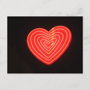 Postal Neon Heart 2