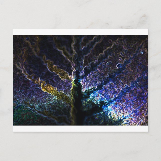 Postal Neon Leaf (Anverso)