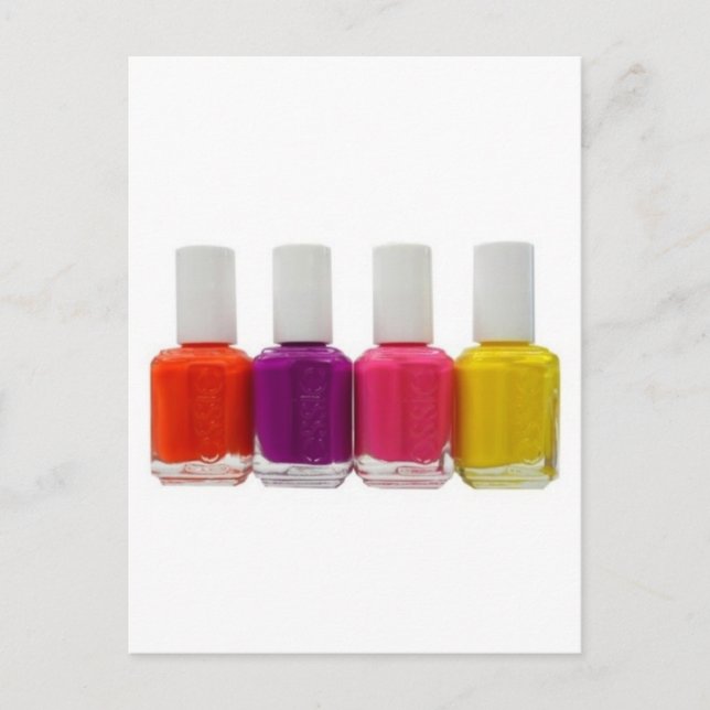 Postal Neon Nail Polaco (Anverso)