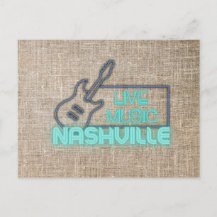 Postal Neon Nashville Live Music Design