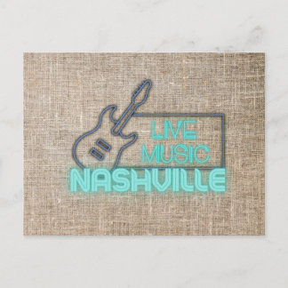 Postal Neon Nashville Live Music Design