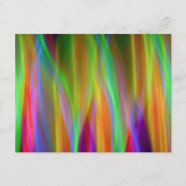 Postal Neon Rainbow - Brillante y alegre - Postcard (Anverso)