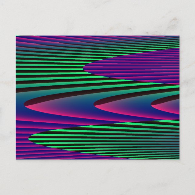 Postal Neon Seas Postcard (Anverso)