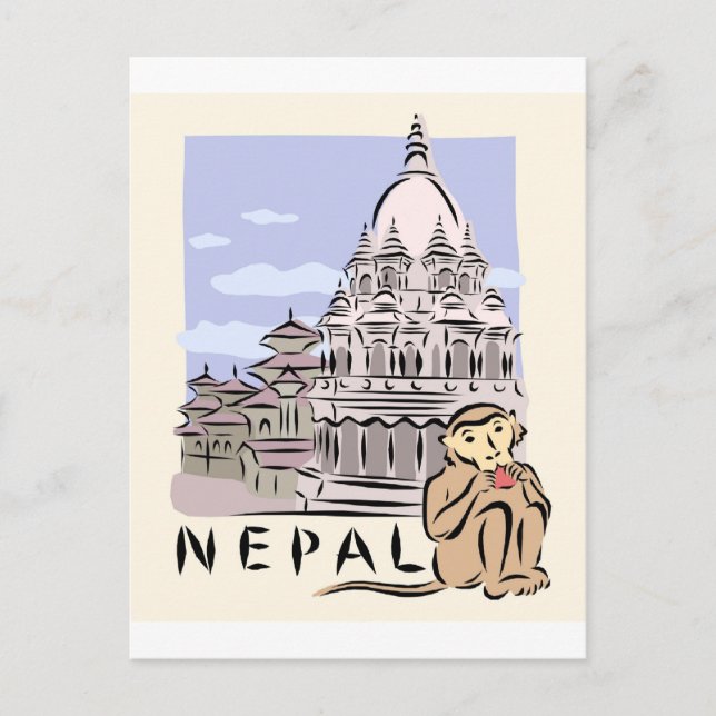 Postal Nepal (Anverso)