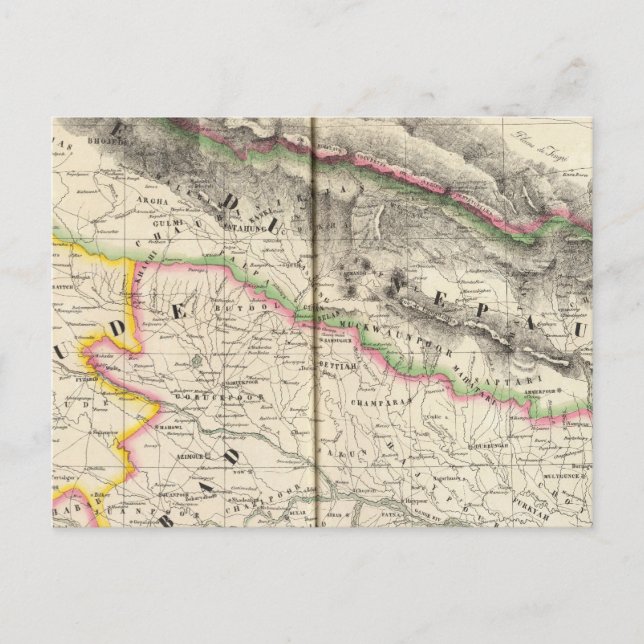 Postal Nepal, Asia 83 (Anverso)