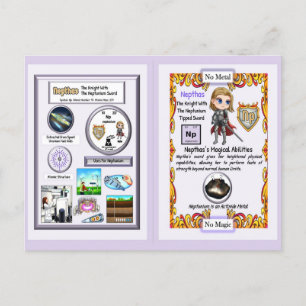 Postal Nepthas - Espada de Neptunio Knight