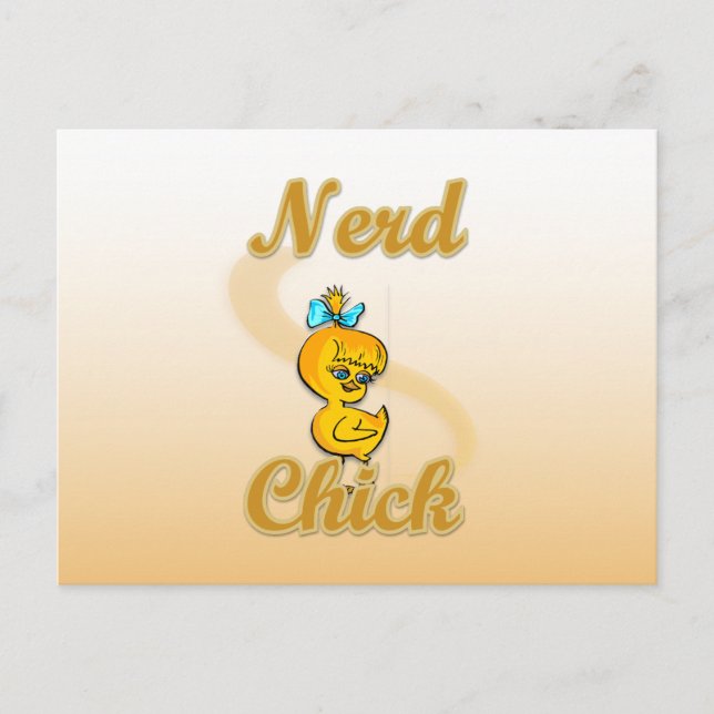 Postal Nerd Chick (Anverso)