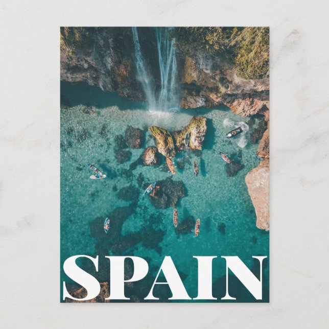 Postal Nerja, España (Anverso)