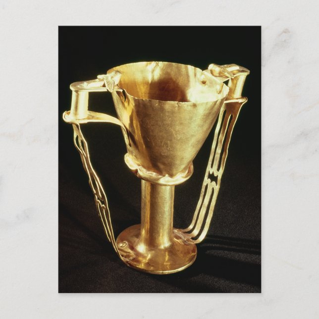 Postal Nestor's cup, Mycenae, c.1550-1500 a.C. (Anverso)