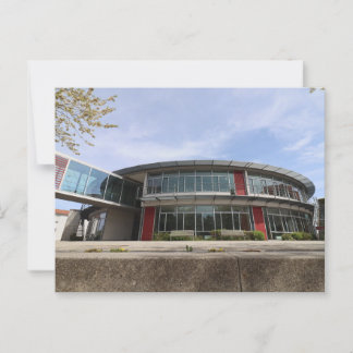 POSTAL NEUBAU HAAGER REALSCHULE IM FRÜHLING