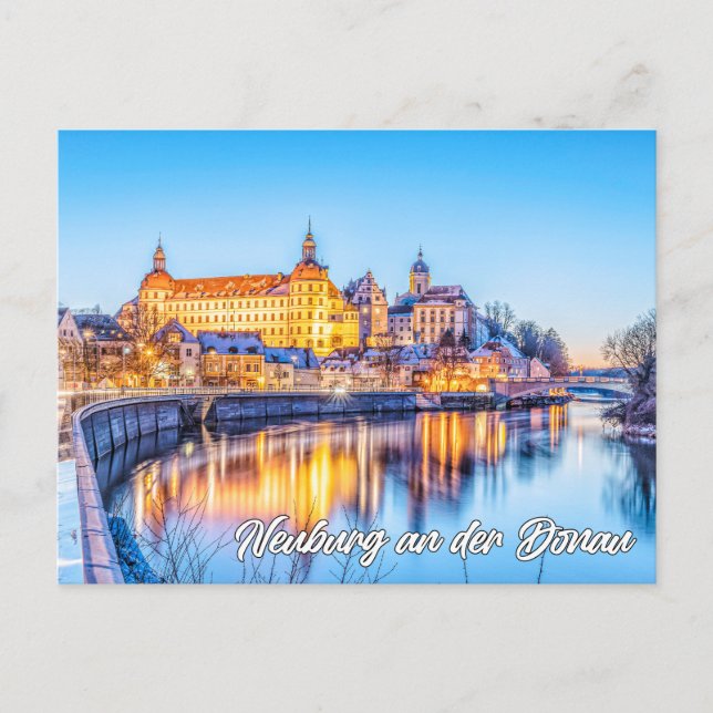 Postal Neuburg an der Donau, Alemania (Anverso)