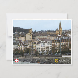 Postal Neuchâtel - Suiza