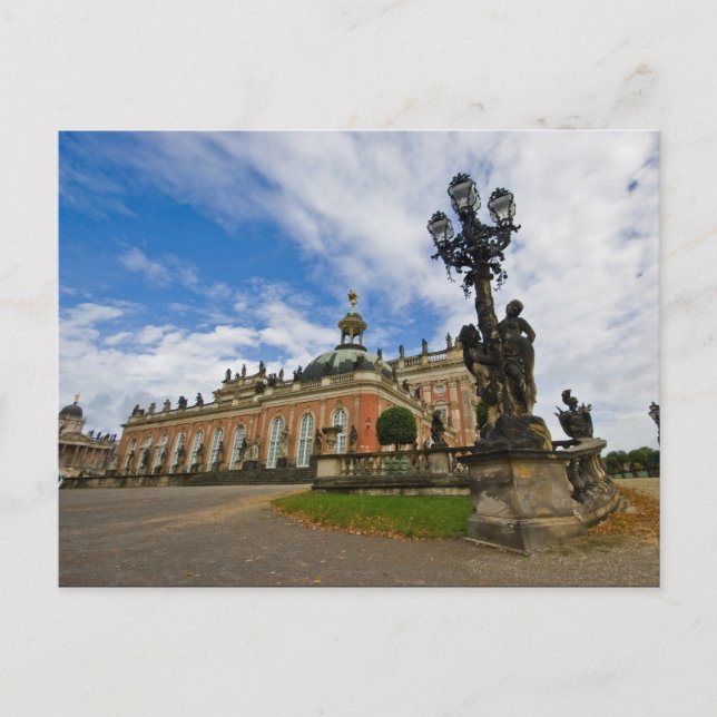 Postal Neues Palais Postcard (Anverso)