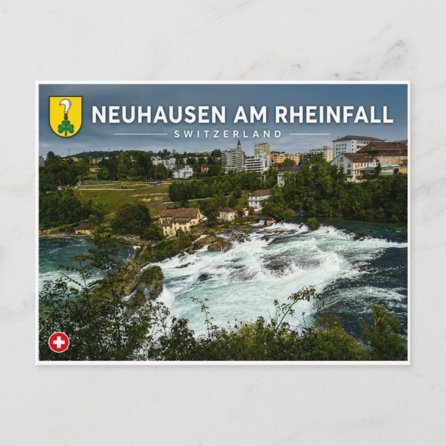 Postal Neuhausen am Rheinfall - Suiza (Anverso)
