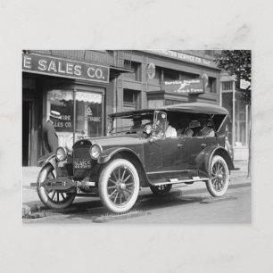 Postal Neumáticos duros, 1922