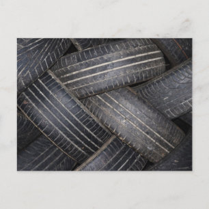 Postal Neumáticos viejos para reciclar