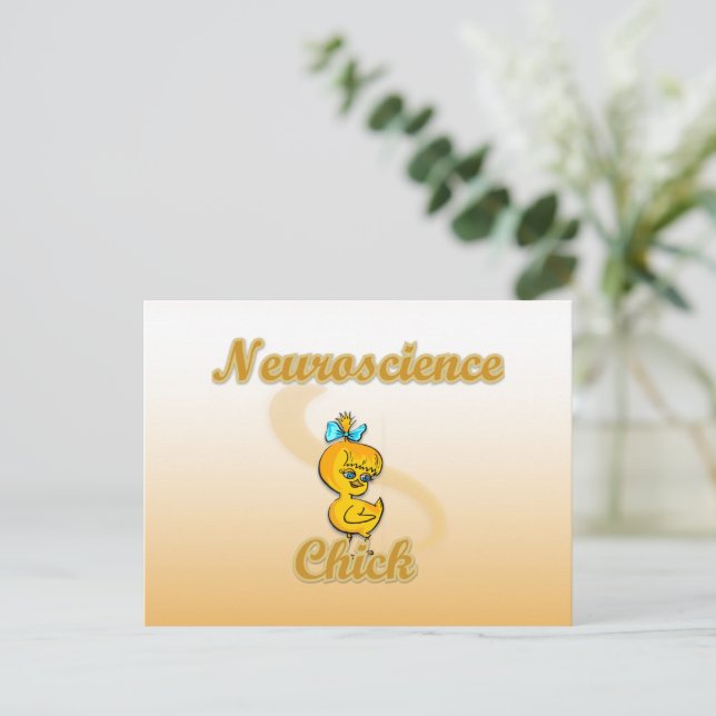 Postal Neuroscience Chick (Anverso de pie)