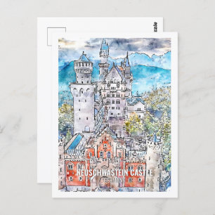 Postal Neuschdesperdicio en Alemania Travel Place Waterco