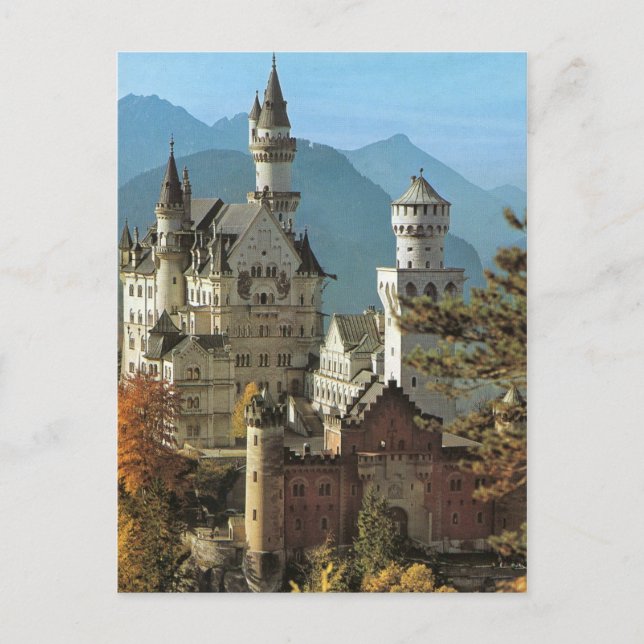 Postal Neuschwanstein (Anverso)