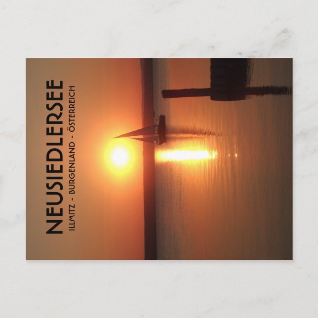 Postal Neusiedlersee 001 (Anverso)