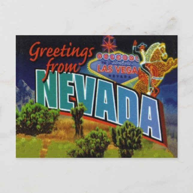 Postal Nevada (Anverso)