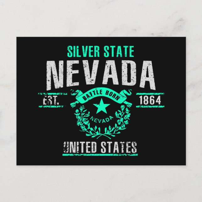 Postal Nevada (Anverso)