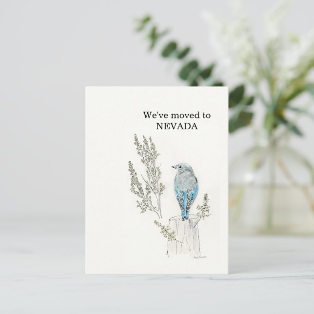 Postal Nevada (Anverso de pie)