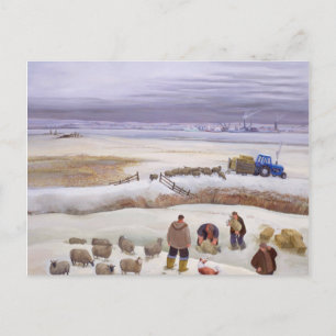 Postal Nevada de invierno