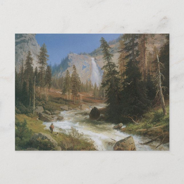 Postal Nevada Falls (Anverso)