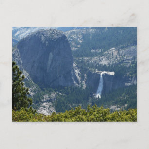 Postal Nevada Falls desde el Panorama Trail