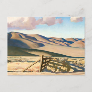 Postal "Nevada Hills" por Maynard Dixon