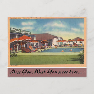 Postal Nevada, Nevada Biltmore Hotel, Las Vegas