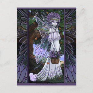 Postal Nevaeh Lavender Spring Fairy