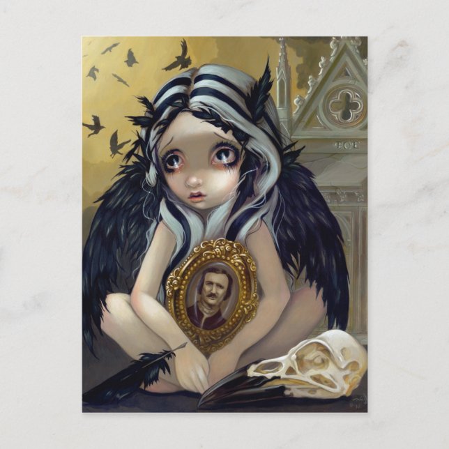 Postal "Nevermore" (Anverso)