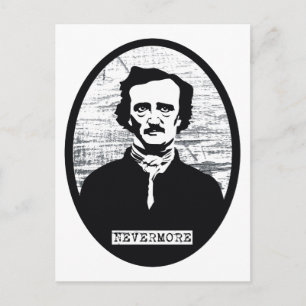 Postal Nevermore Edgar Allan Poe
