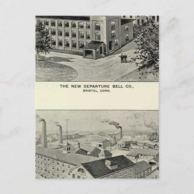 Postal New Departure Bell Co., Miller Bros Cutlery Co (Anverso)