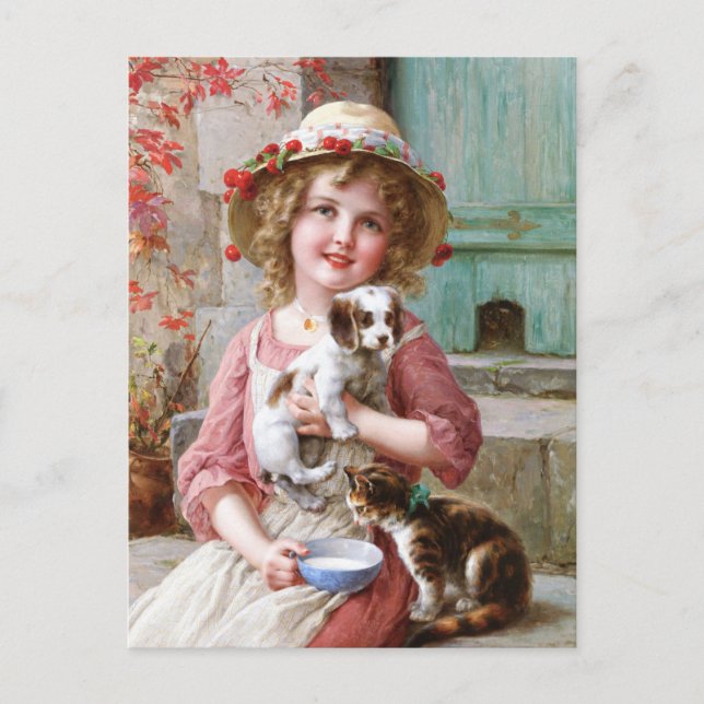 Postal New Friends - Emile Vernon  (Anverso)