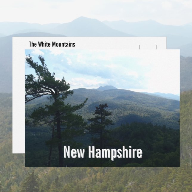 Postal New Hampshire White Mountains Scenic View (Subido por el creador)