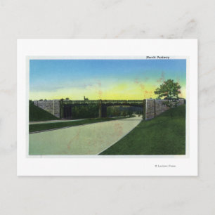 Postal New Haven, CTView de Merritt Parkway