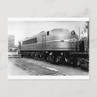Postal New Haven muestra el tren justo del mundo de 1939