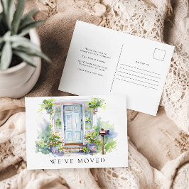 Postal New Home Moving Announcement Change of Address