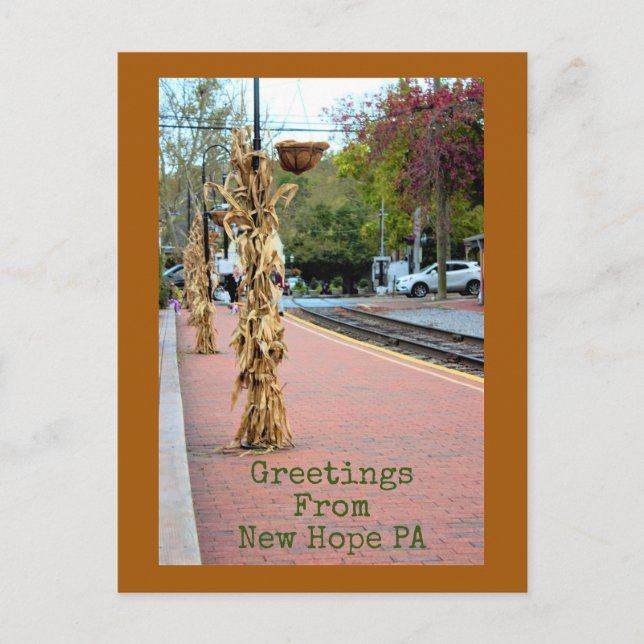 Postal New Hope PA (Anverso)