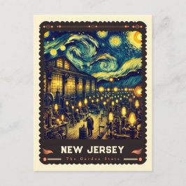 Postal New Jersey | Vincent Van Gogh Inspired