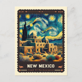 Postal New Mexico | Vincent Van Gogh Inspired