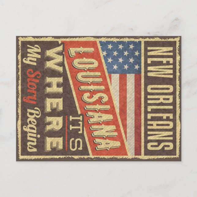 Postal New Orleans Louisiana (Anverso)